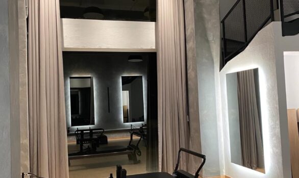 Laminate Δάπεδο σε Studio Pilates